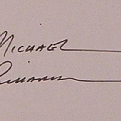 Seinfelds Michael Richards signature slip