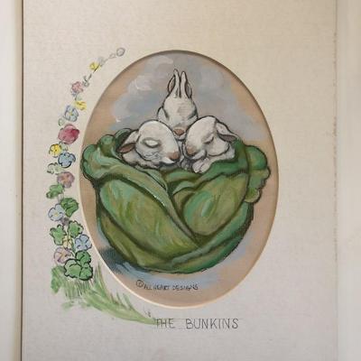 The Bunkins - All Heart Designs - Original Art