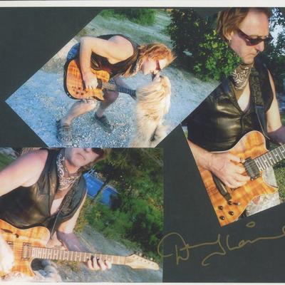 The Moody Blues Denny Laine signed photo