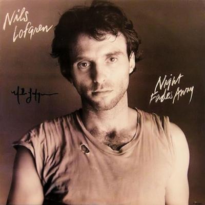 Nils Lofgren signed Night Fades Away album
