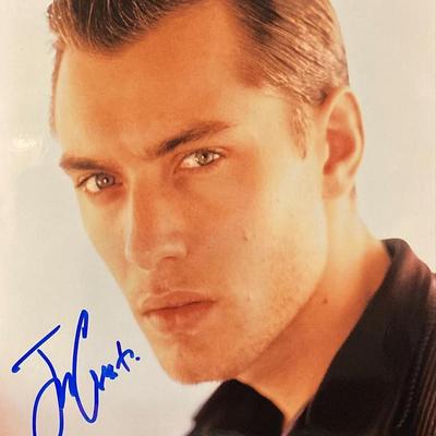 Jude Law Signed Photo
