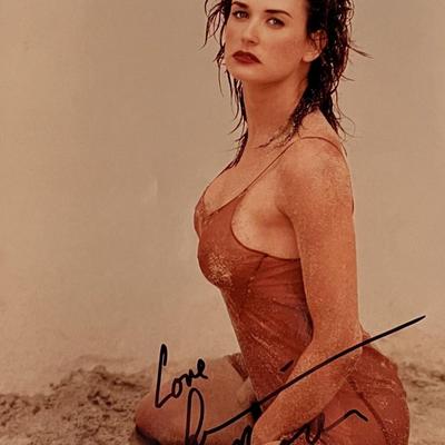 Demi Moore Signed Photo