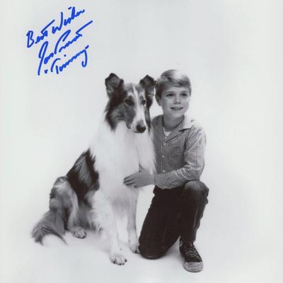 Lassie Jon Provost signed photo