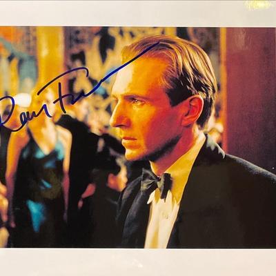 Ralph Fiennes Signed Photo
