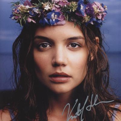 Katie Holmes signed photo