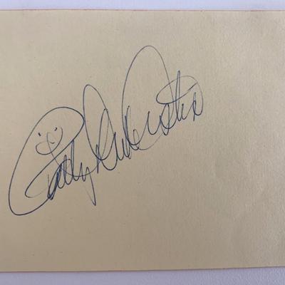 Patty Ducke original signature