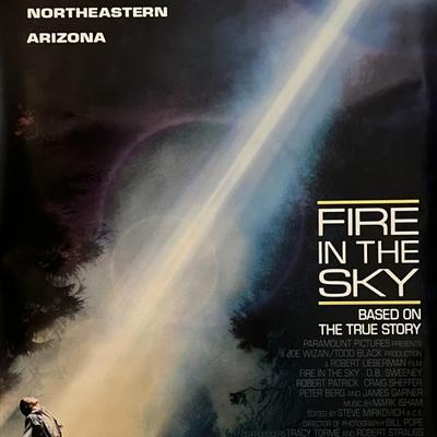 Fire in the Sky 1993 original movie poster