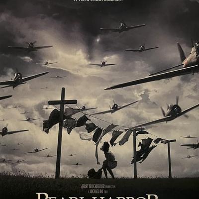 Pearl Harbor 2001 original double-sided movie poster 