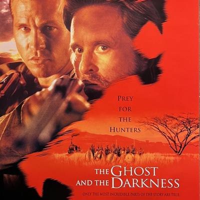 The Ghost and the Darkness 1996 original movie poster