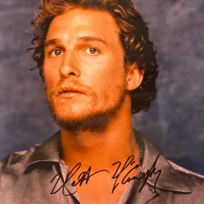 Matthew McConaughey
Signed Photo