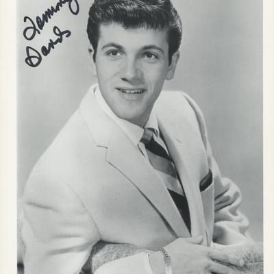 The Singing Idol Tommy Sands signed photo
