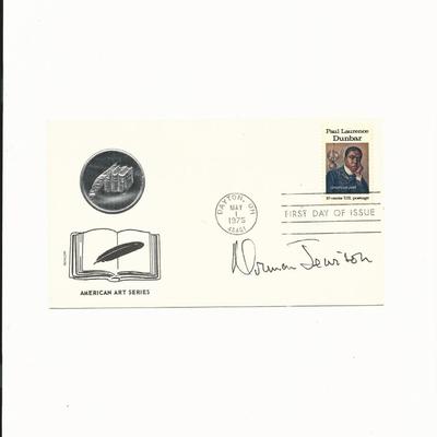 1975 American Art Series Norman Jewison signed First Day Cover