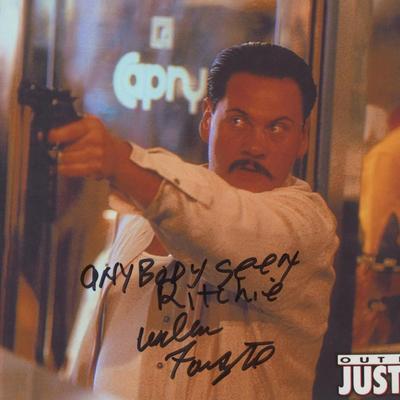 Out For Justice signed movie photo 