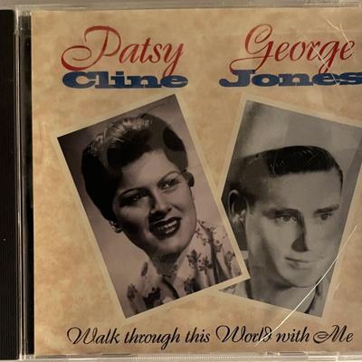 Patsy Cline George Jones Walk Through This World CD. 5x6 inches