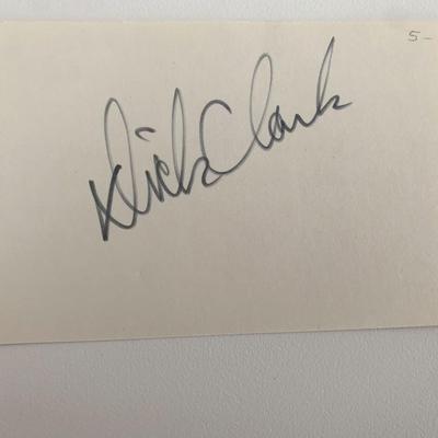 Iowa Senator Dick Clarence Clark original signature
