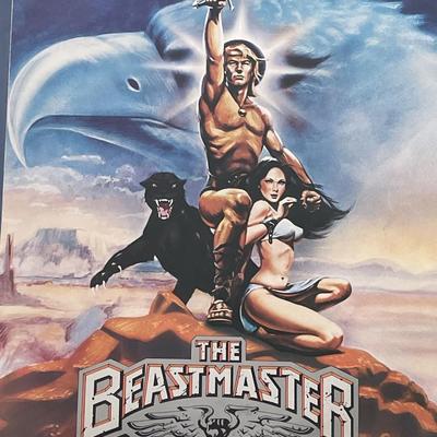 The Beastmaster original 1982 unsigned promo cover