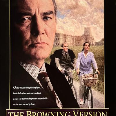 The Browning Version 1994 original movie poster