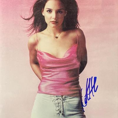 Katie Holmes Signed Photo
