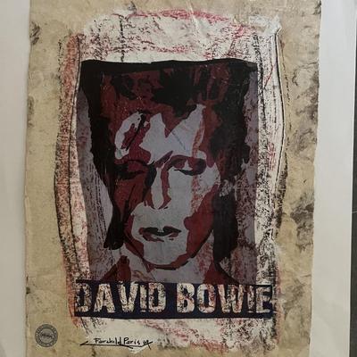 Fairchild Paris limited edition David Bowie Artist Proof