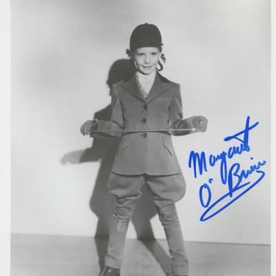 Meet me in St ouis Margaret O'Brien signed photo