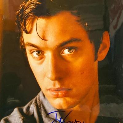 Jude Law Signed Photo