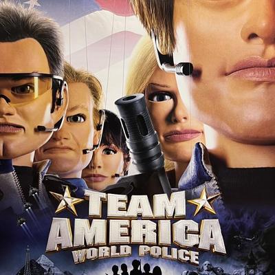 Team America 2004 original movie poster