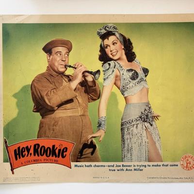 Hey, Rookie original 1943 vintage lobby card
