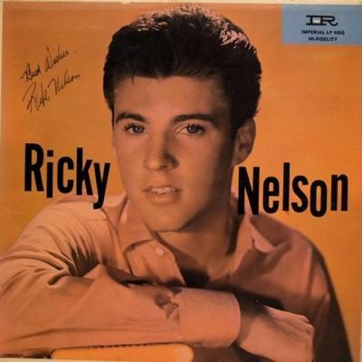 Ricky Nelson signed Ricky Nelson album