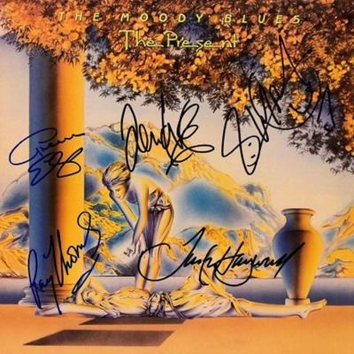 The Moody Blues signed 