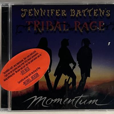 Jennifer Battens Tribal Rage CD. 5x6 inches