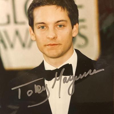 Tobey Maguire Signed Photo