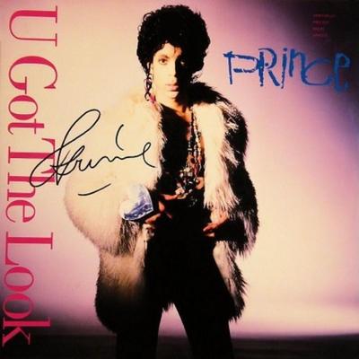 Prince signed 12 inch single 