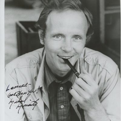 Michael Moriarty signed photo