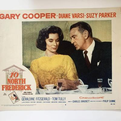 10 North Frederick 1958 vintage lobby card