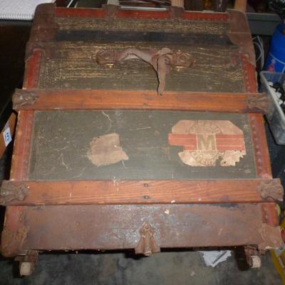 Steamer Trunk- Approx 36" x 24" x 21" Deep