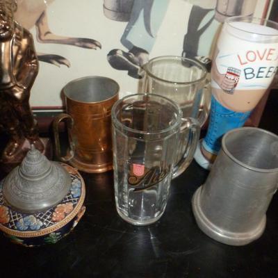 Pub Decor and Drink Ware