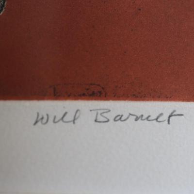 Will Barnet â€œBlue Robeâ€ Artistâ€™s Proof