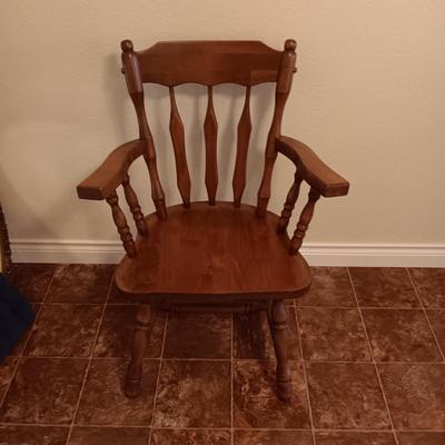 2 QUALITY DINING CHAIRS AND 1 ARM CHAIR