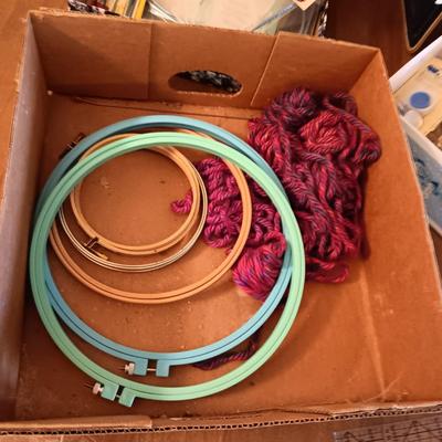 A VARIETY OF CRAFT ITEMS