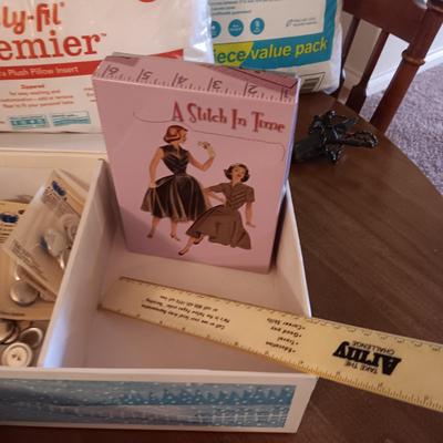 A VARIETY OF CRAFT ITEMS