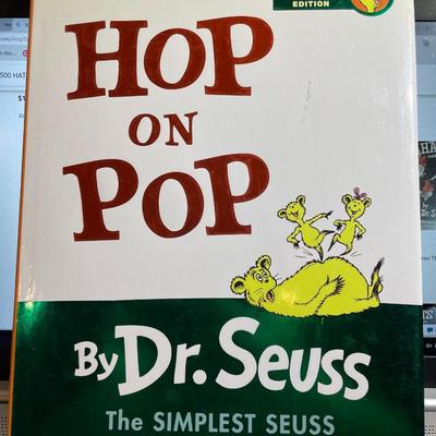 Hop on Pop Hardcover by Dr. Seuss Collector's Edition in Good Condition.