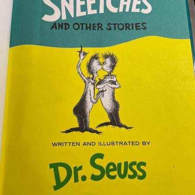 The Sneetches and Other Stories - Written and Illustrated by Dr. Seuss in Fair to Good Condition.