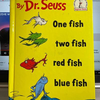 One Fish, Two Fish, Red Fish, Blue Fish by Dr. Seuss and Theodor Seuss Geisel in Good Preowned Condition. (Beginner Book).