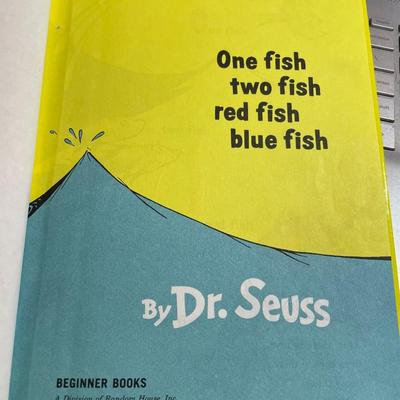 One Fish, Two Fish, Red Fish, Blue Fish by Dr. Seuss and Theodor Seuss Geisel in Good Preowned Condition. (Beginner Book).