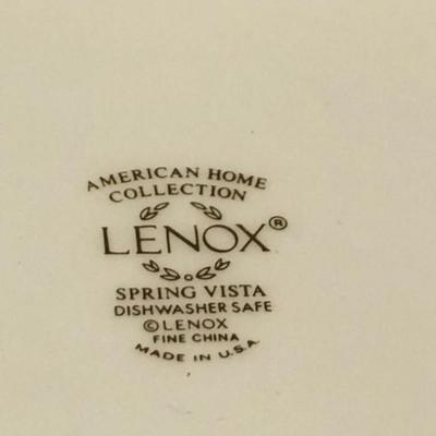 2 Spring Vista Lenox 10â€ Vegetable Dishes Never Used Condition A-1 Condition. No Reserve Bid & No Buyers Premium.