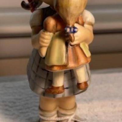 Vintage HUMMEL Figurine #311 TMK-4 KISS ME 6" Tall in Good Preowned Condition as Pictured.