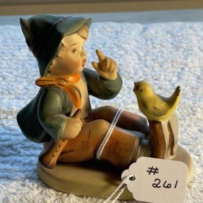 HUMMEL Figurine #63 TMK-2 SINGING LESSON 2.75" Tall in Good Preowned Condition as Pictured.