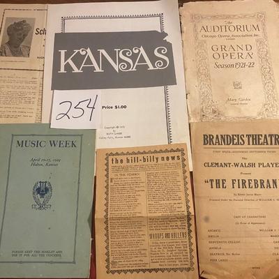 1924 Holton Ks Music Week and More