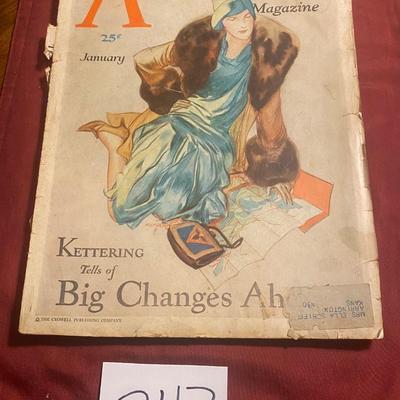 Vintage 1930 The American Magazine