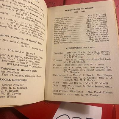 VF 1950s Literary Ramblers Club Booklets